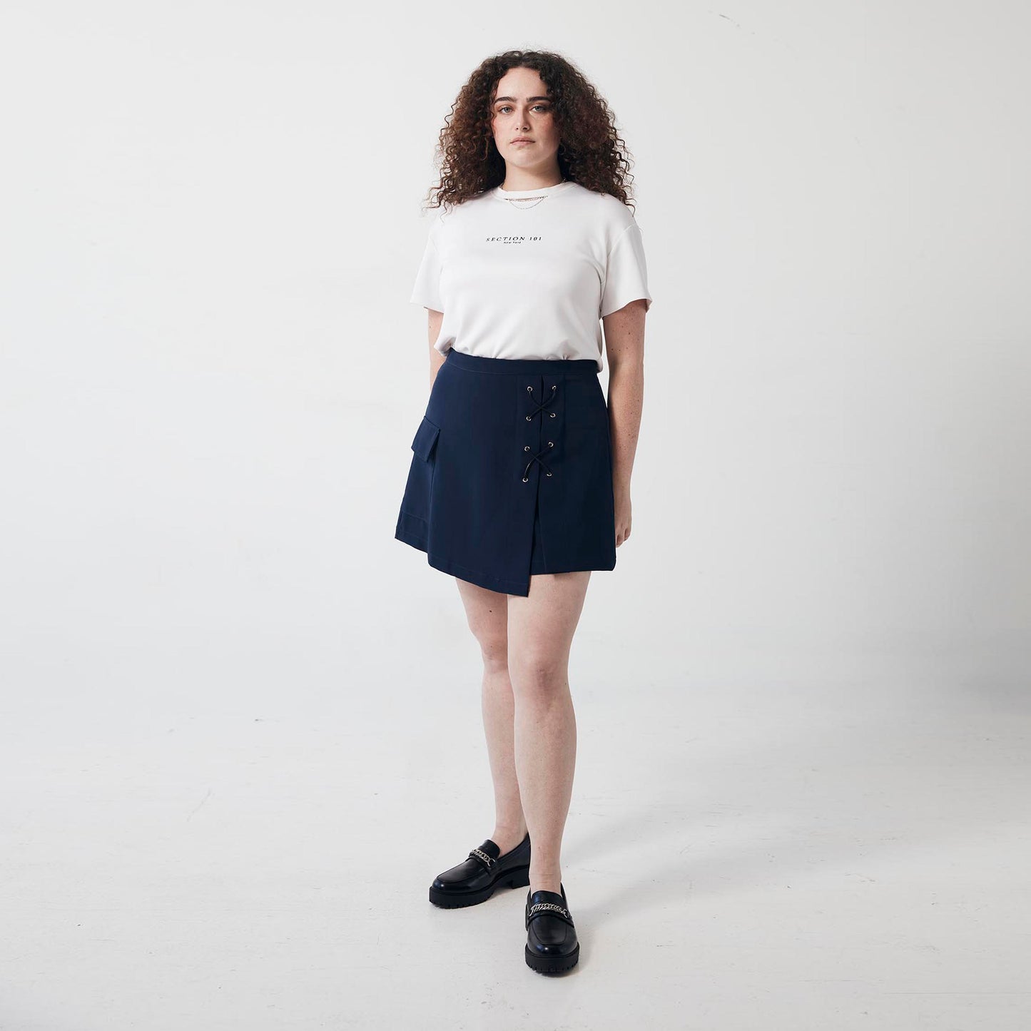 EVA SKIRT- Navy