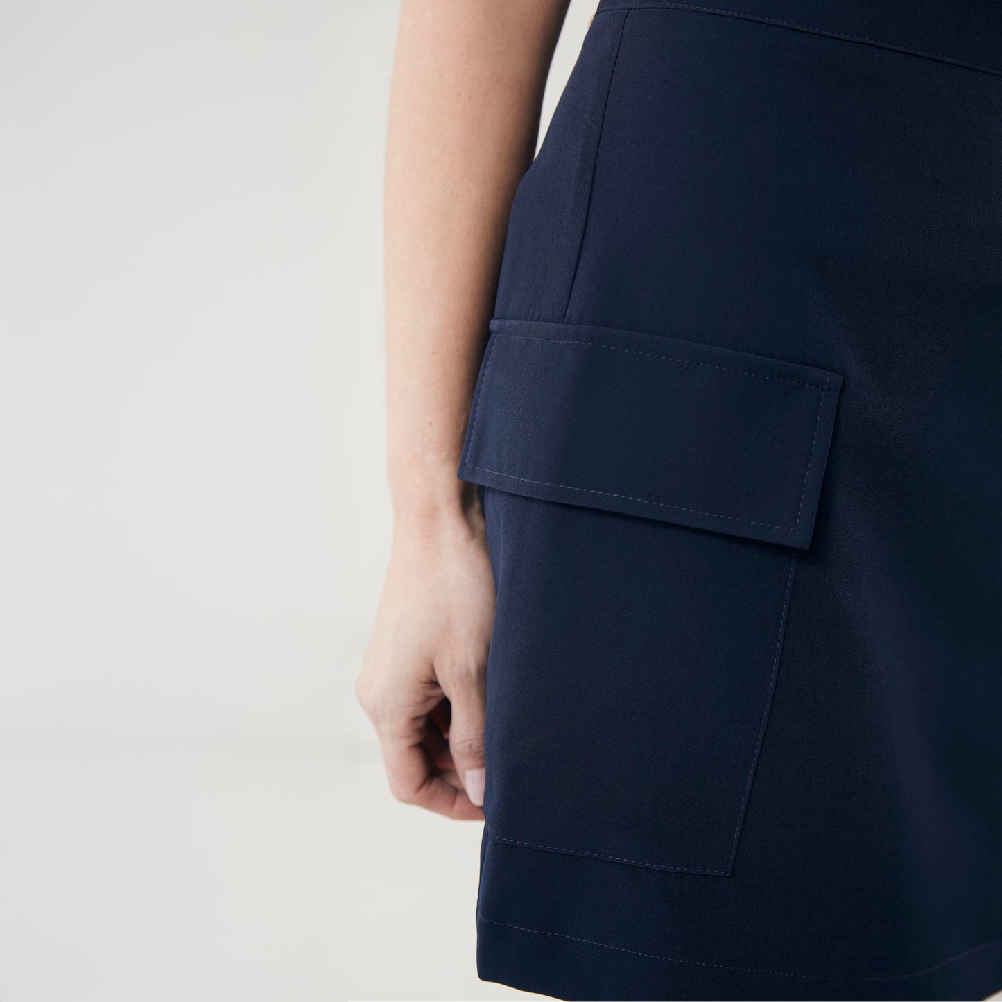 EVA SKIRT- Navy