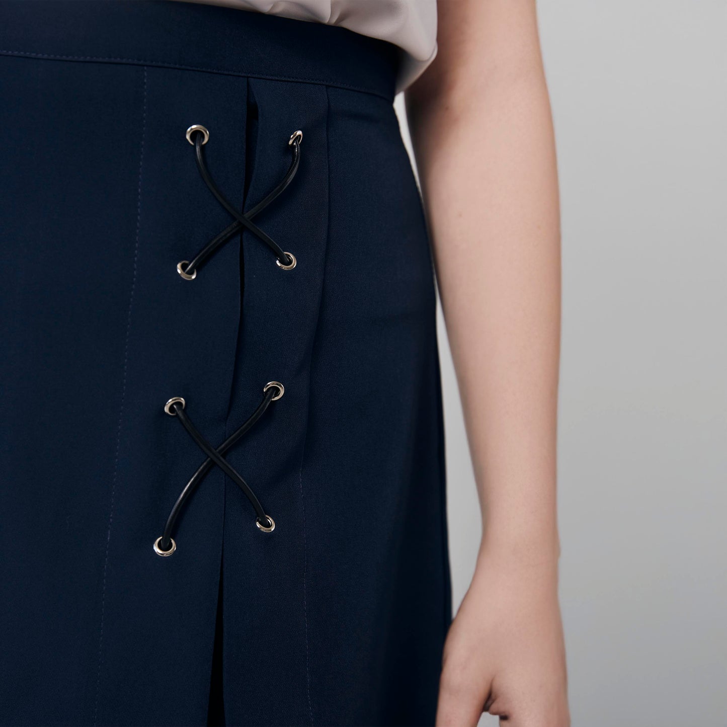 EVA SKIRT- Navy