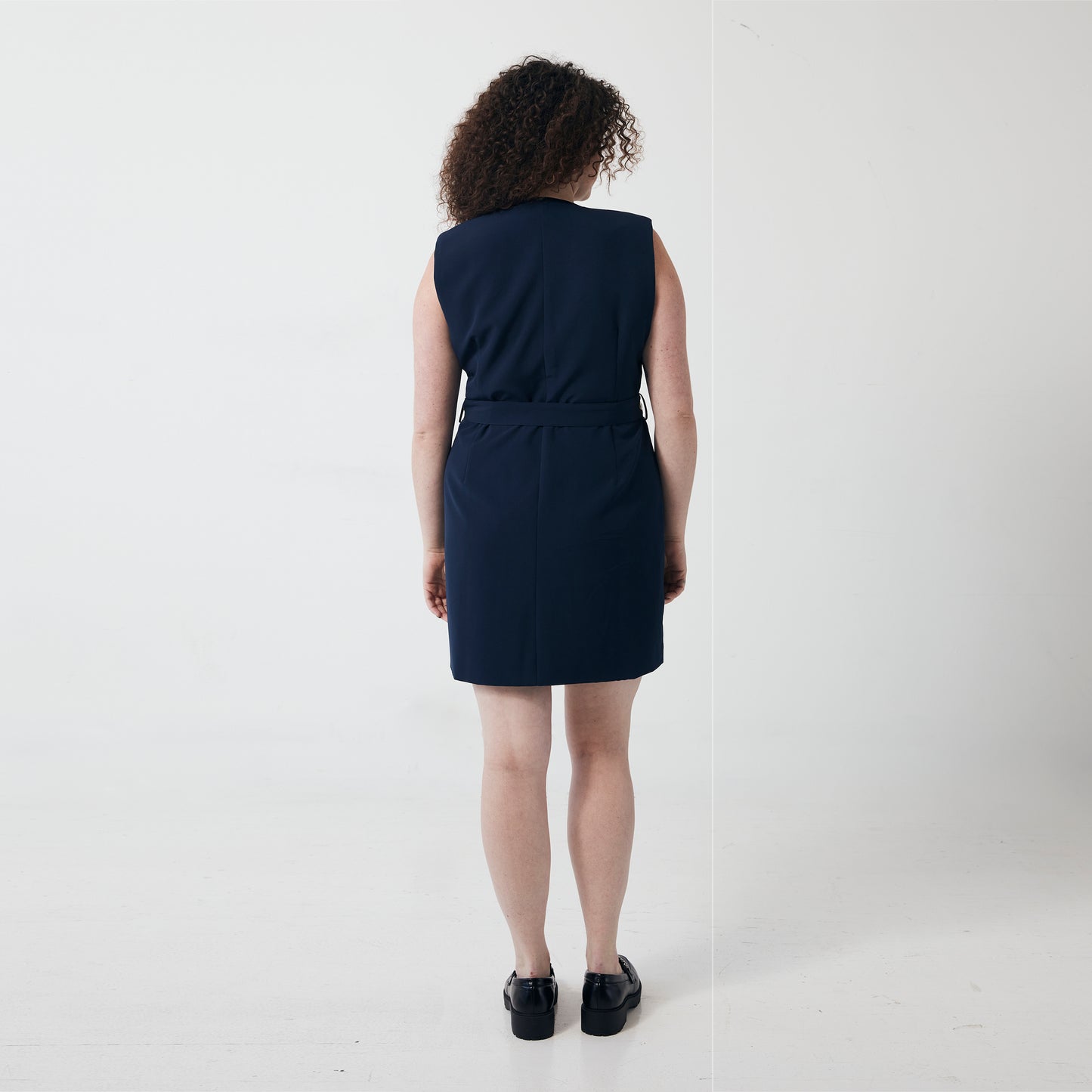 MADDIE DRESS- Navy