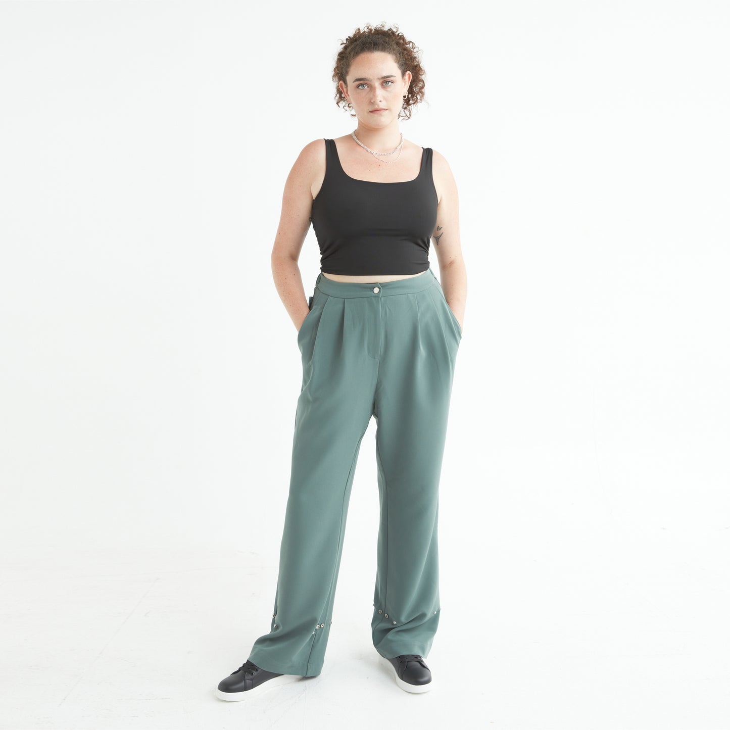 NOLAN PANT- Dusty Jade