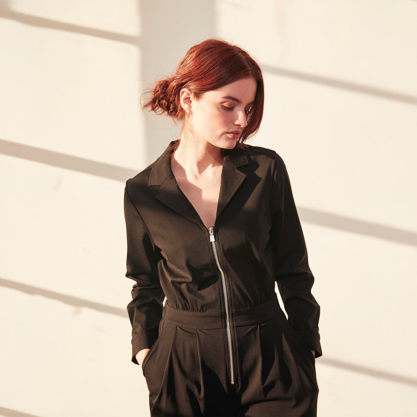 OLIVIA JUMPSUIT- Black