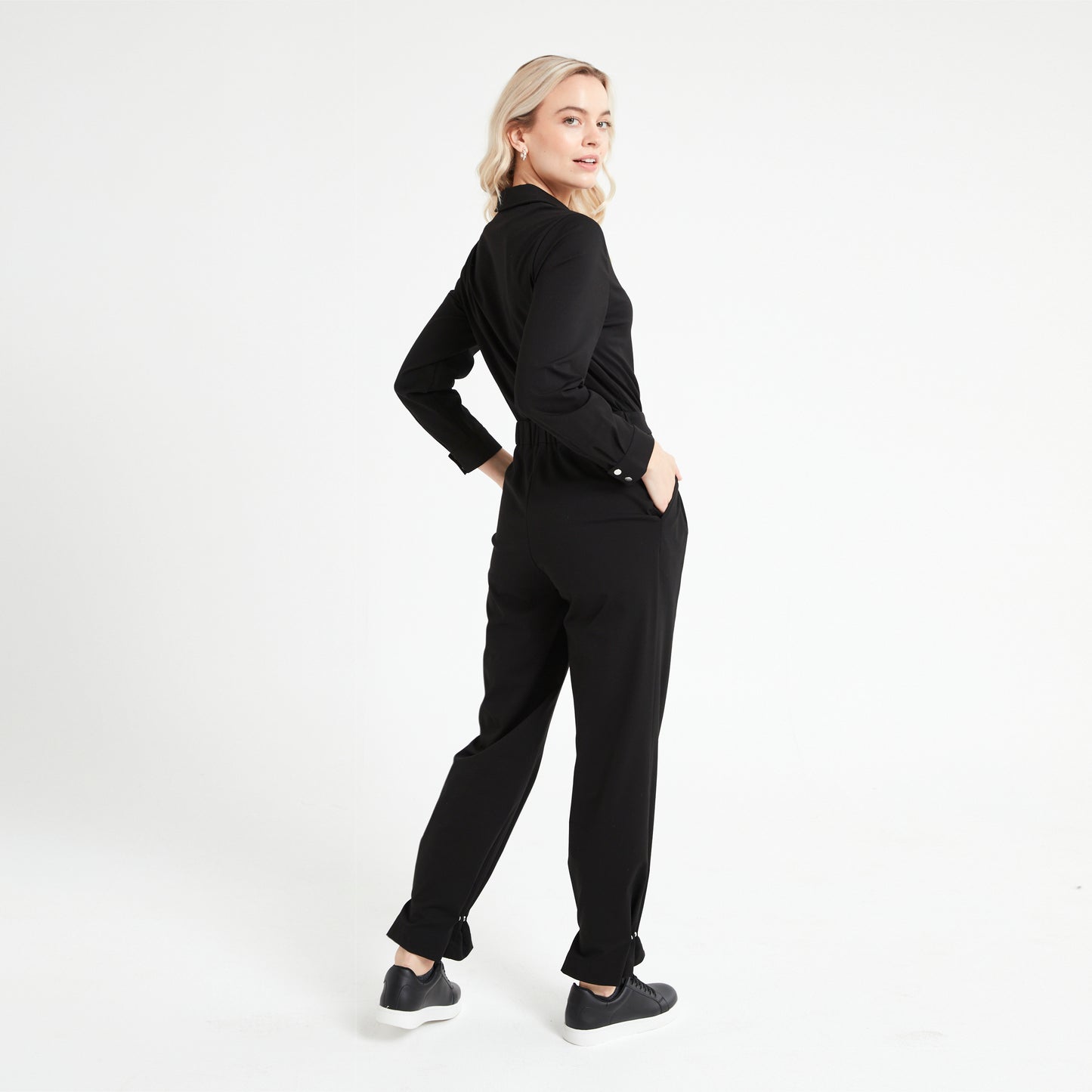 OLIVIA JUMPSUIT- Black