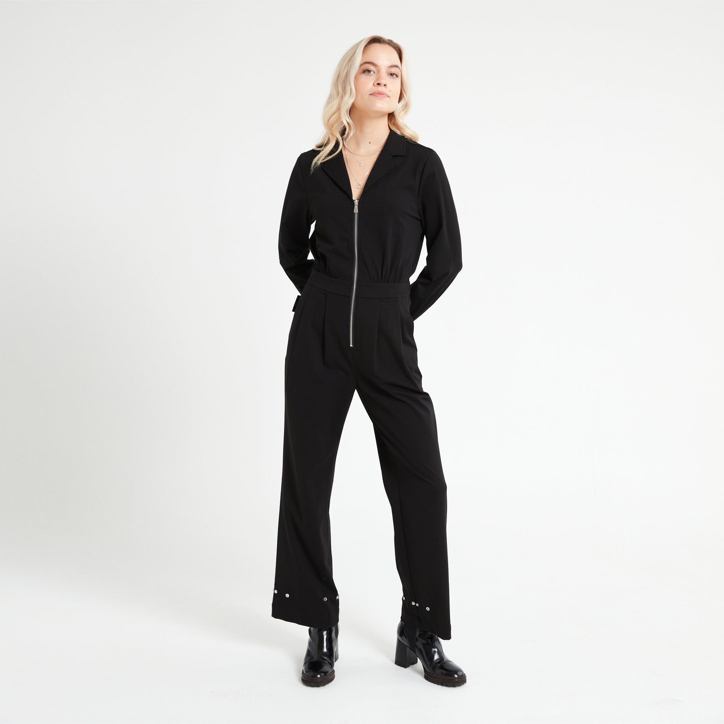 OLIVIA JUMPSUIT- Black