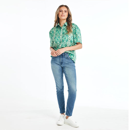 OTIS SHIRT- Jade Multi