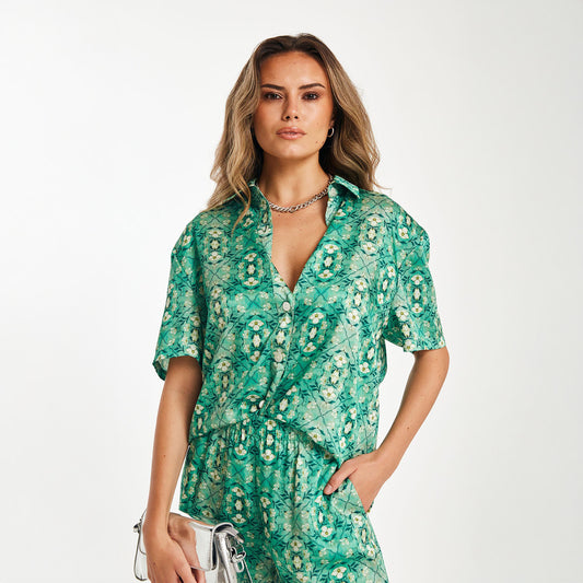 OTIS SHIRT- Jade Multi